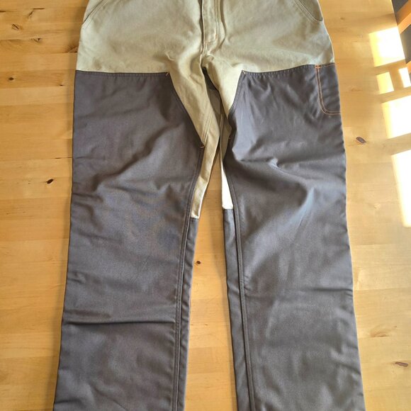 Field and Stream Pants Mens 40 X 32 Brown Canvas Brush Briar Hunting NWOT - Picture 6 of 7